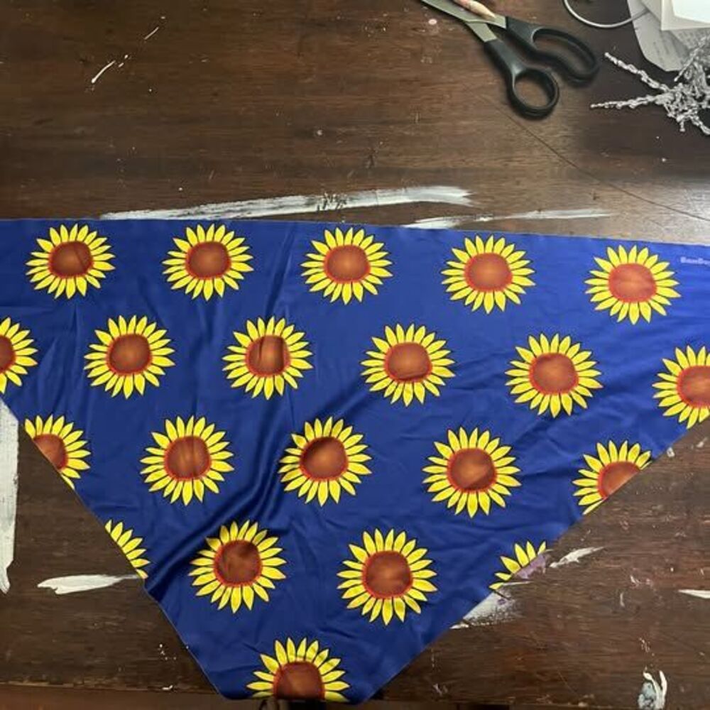 BanDoggies Sunflower Dog Bandana